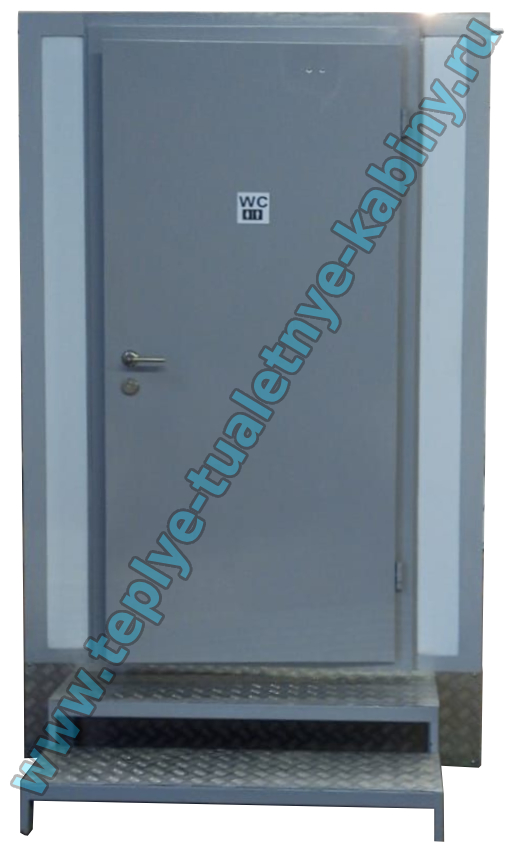 картинка Теплая автономная туалетная кабина ВОСТОК-25 2100х1500х2500 от магазина Teplye-Tualetnye-Kabiny.RU