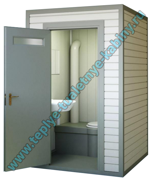 картинка Теплая автономная туалетная кабина НЕФТЯННИК-26 1600х1900х2500 от магазина Teplye-Tualetnye-Kabiny.RU