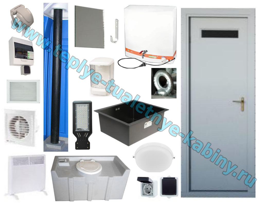 картинка Теплая автономная туалетная кабина НЕФТЯННИК-26 1600х1900х2500 от магазина Teplye-Tualetnye-Kabiny.RU