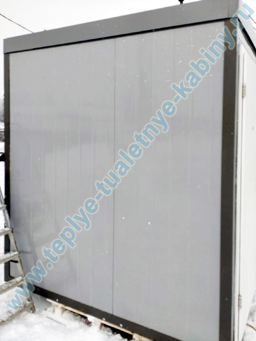 картинка Cетевая теплая туалетная кабина "Восток-2100x1200x2300" от магазина Teplye-Tualetnye-Kabiny.RU