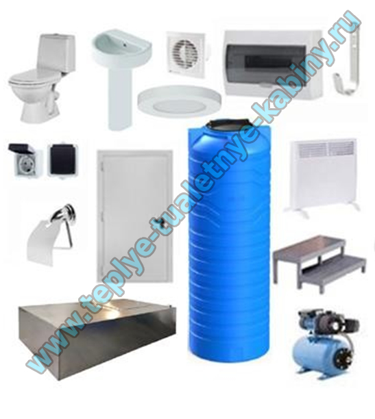 картинка Теплая автономная туалетная кабина ВОСТОК-25 2100х1500х2500 от магазина Teplye-Tualetnye-Kabiny.RU