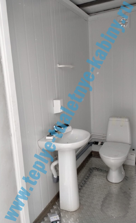 картинка Cетевая теплая туалетная кабина "Восток-2100x1200x2300" от магазина Teplye-Tualetnye-Kabiny.RU
