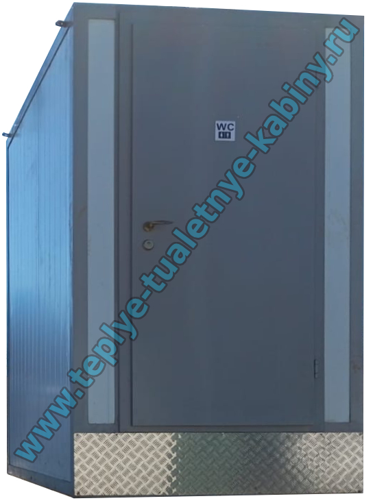 картинка Теплая автономная туалетная кабина ВОСТОК-25 2100х1500х2500 от магазина Teplye-Tualetnye-Kabiny.RU