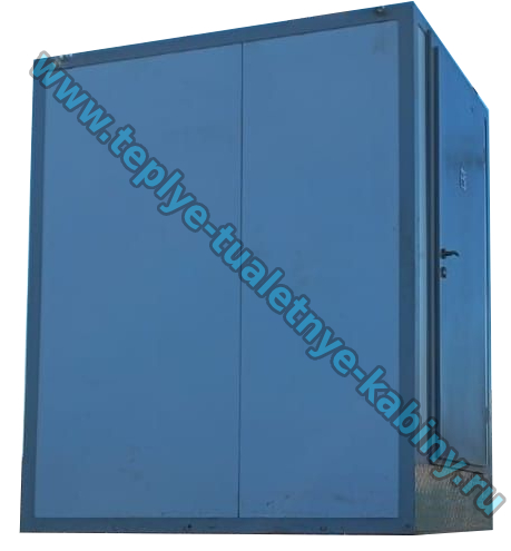 картинка Теплая автономная туалетная кабина ВОСТОК-25 2100х1500х2500 от магазина Teplye-Tualetnye-Kabiny.RU